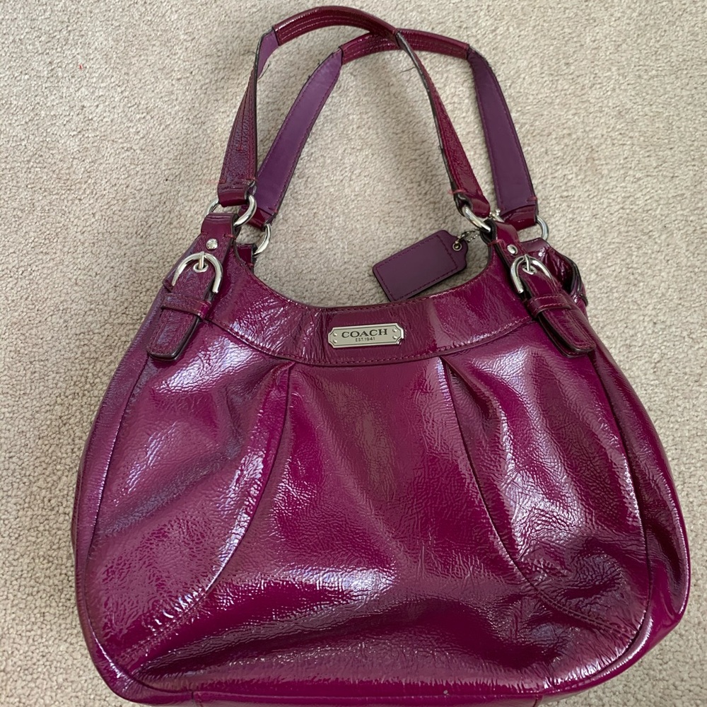 Coach magenta bag